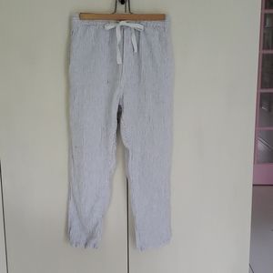 Ankle length linen pants Assembly Label 8